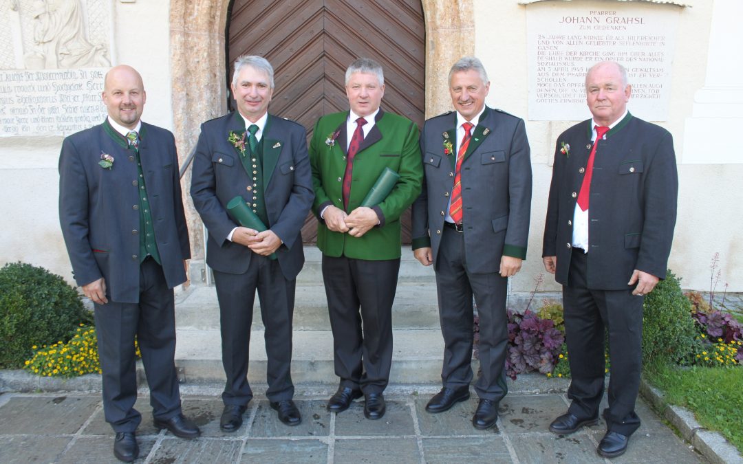 Ehrung von Gemeinderäten