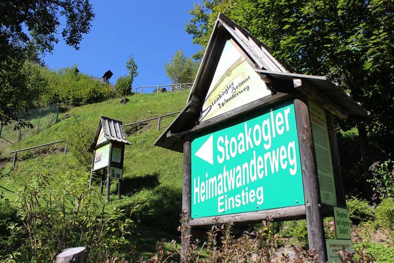Heimatwanderweg Asphaltierung