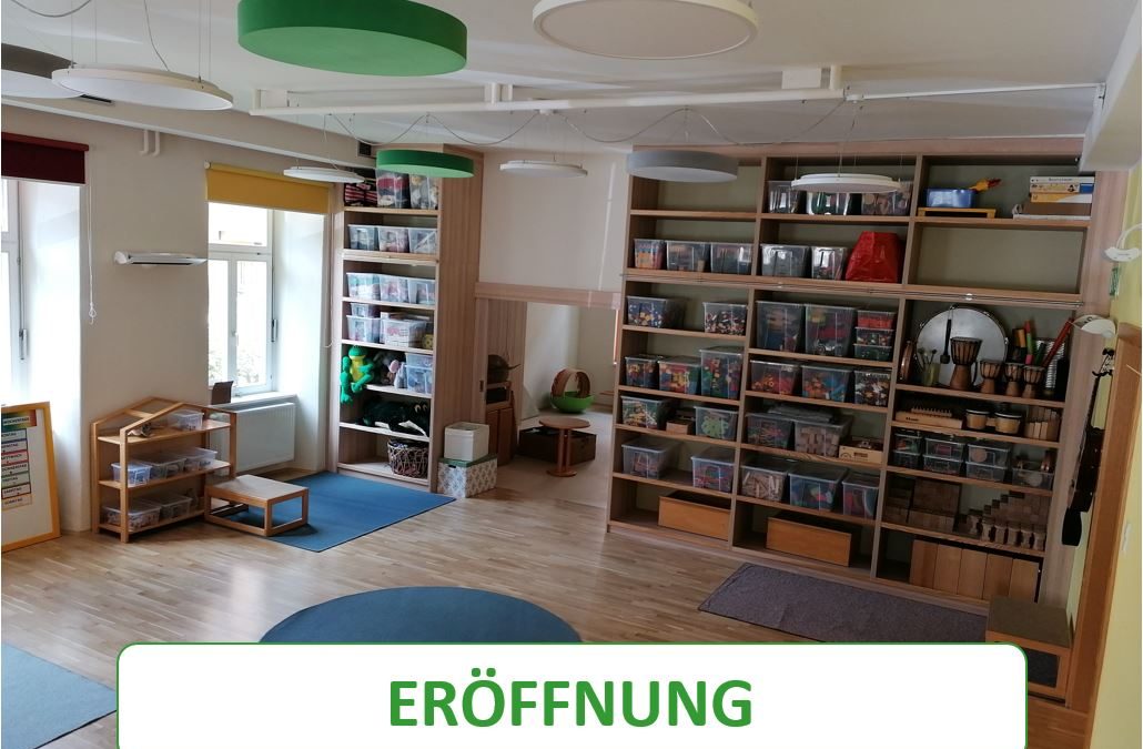 Eröffnung des neuen Kindergartens