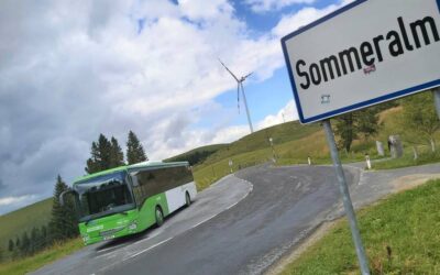 Ausflugsbus im Almenland