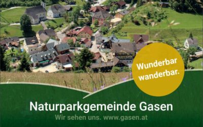 Neue Tourismusbroschüre von Gasen