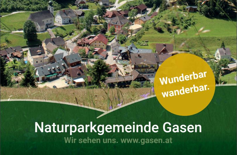 Neue Tourismusbroschüre von Gasen