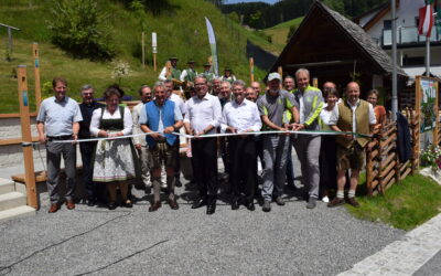 Abschluss Hochwasserschutz und Eröffnung Erlebnisweg Wasser