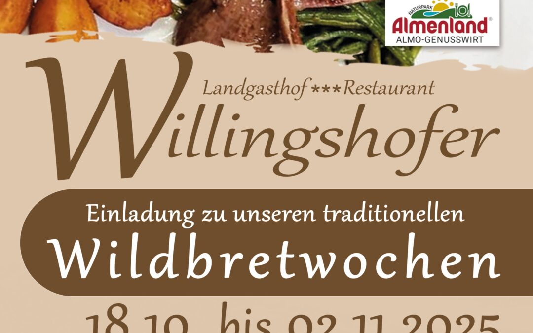 Wildbretwochen im GH Willingshofer